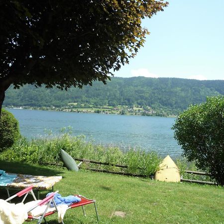 Anna Seeblick Appartement, Haus Haensel&Gretel Am Ossiachersee Mit Direktem Seezugang, Hallenbad Bodensdorf Exterior photo