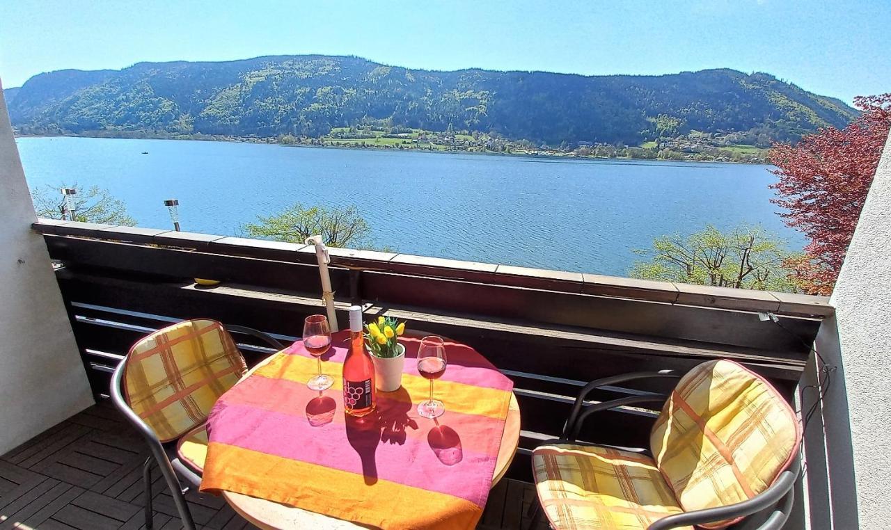 Anna Seeblick Appartement, Haus Haensel&Gretel Am Ossiachersee Mit Direktem Seezugang, Hallenbad Bodensdorf Exterior photo