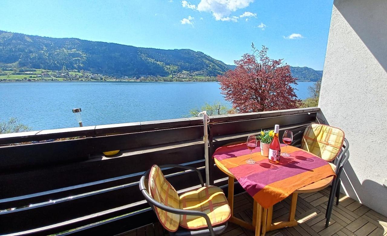 Anna Seeblick Appartement, Haus Haensel&Gretel Am Ossiachersee Mit Direktem Seezugang, Hallenbad Bodensdorf Exterior photo
