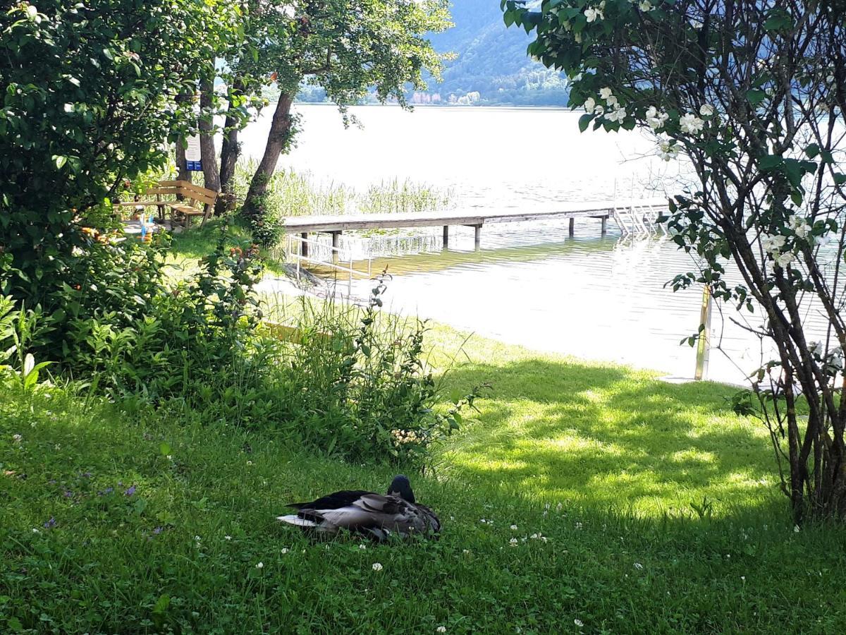 Anna Seeblick Appartement, Haus Haensel&Gretel Am Ossiachersee Mit Direktem Seezugang, Hallenbad Bodensdorf Exterior photo
