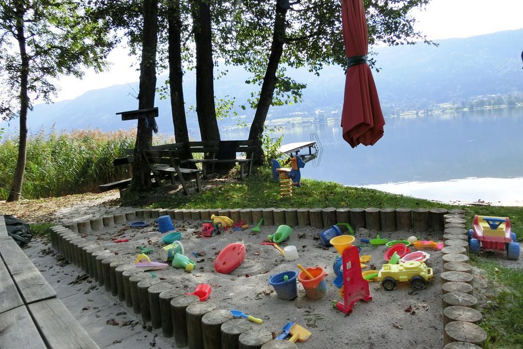 Anna Seeblick Appartement, Haus Haensel&Gretel Am Ossiachersee Mit Direktem Seezugang, Hallenbad Bodensdorf Exterior photo